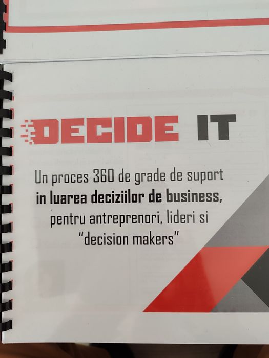 Set 2 Manuale curs Business mentors și Decide IT