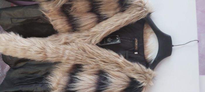 Яке от екокожа и косъм - ново