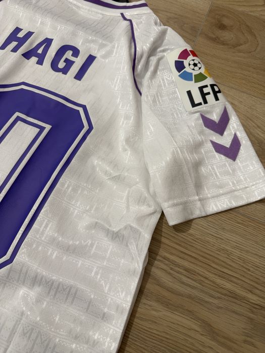 Tricou de fotbal Real Madrid Hummel Gica Hagi Gheorghe Hagi 10 marime S nou fara eticheta