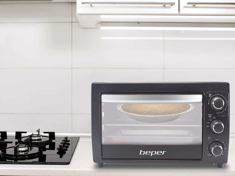 Електрическа фурна Грил функция 230 градуса Beper 20 L