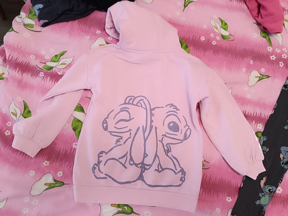 Set fetiță Primark cu Stitch 128 cm