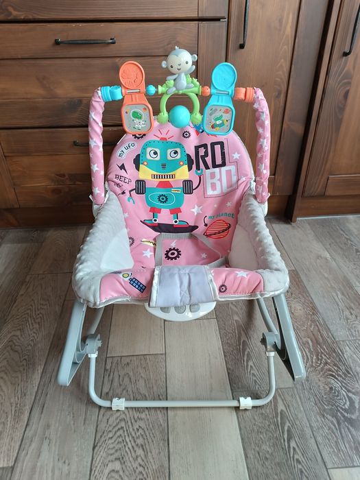 Бебешки шезлонг Chipolino Baby Spa Розов