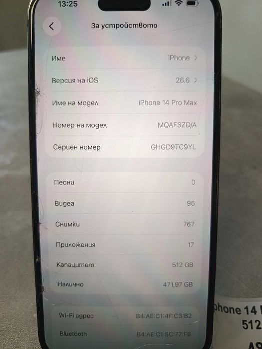 Iphone 14 Pro Max 512Gb