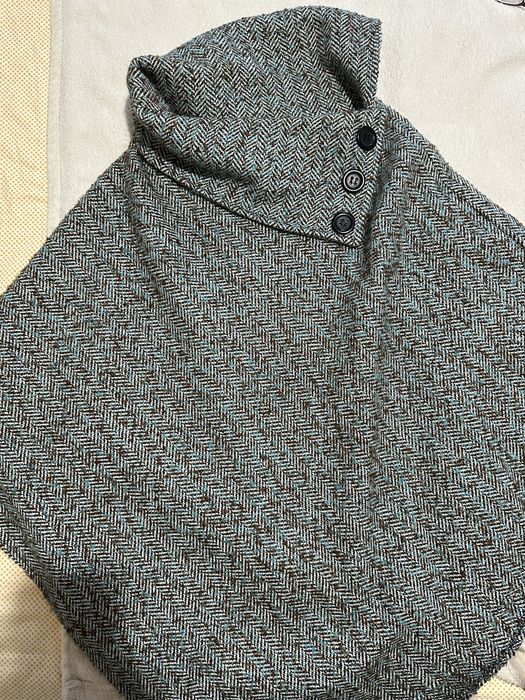 Pelerina stil poncho de toamna