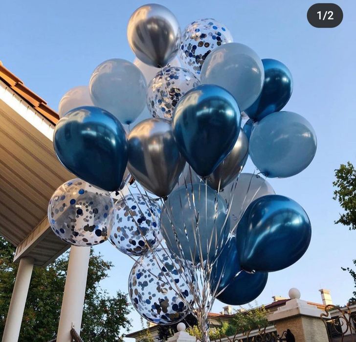 воздушный шар с гелием c газовые