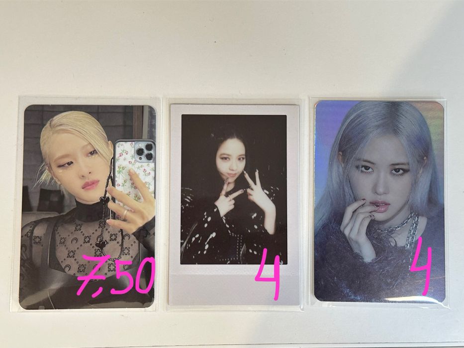 Blackpink албум How you like that и Blackpink картички