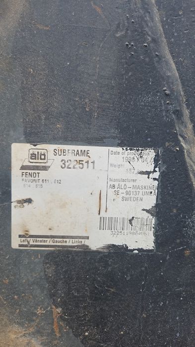 Incarcator frontal Fendt LS LSA 611 612 614 615