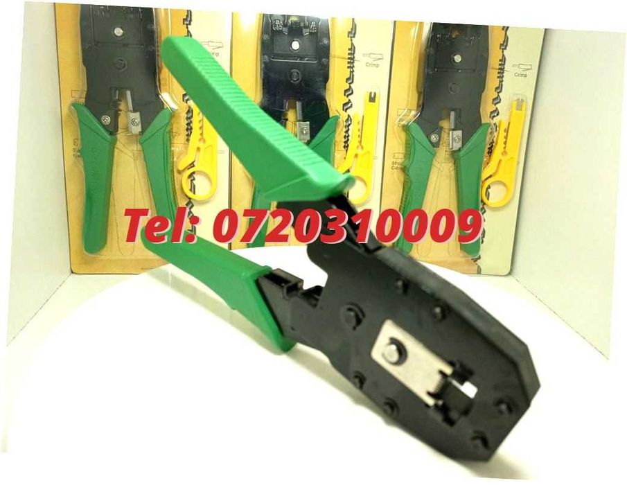 Cleste De Sertizare Modular 3 in 1 Rj45 Rj11 Cat5e Cat6