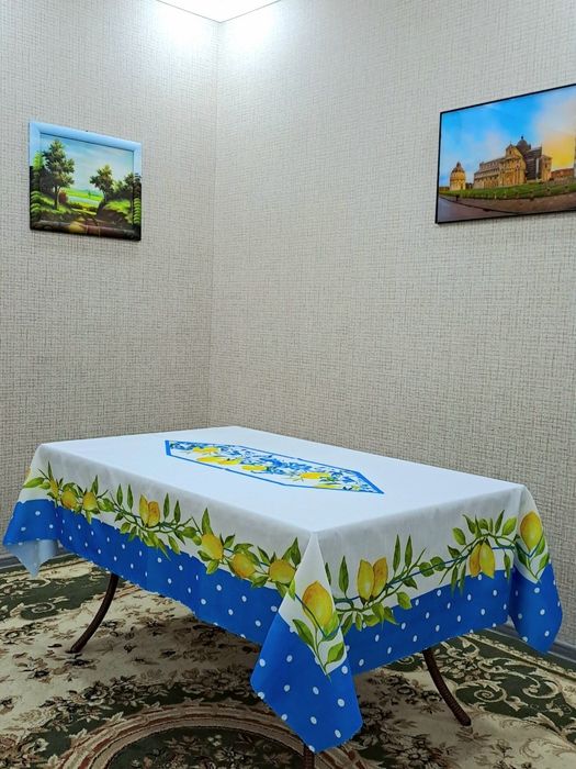 Скатерти из льна