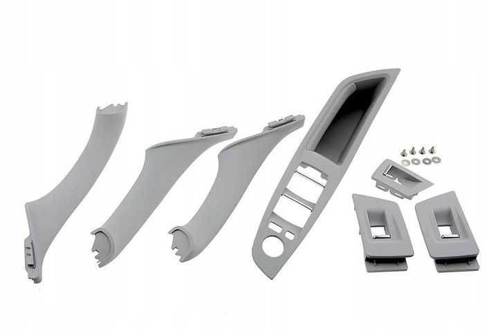 Комплект вътрешни дръжки за BMW 5 F10/F11 2010 - 2017 Сив