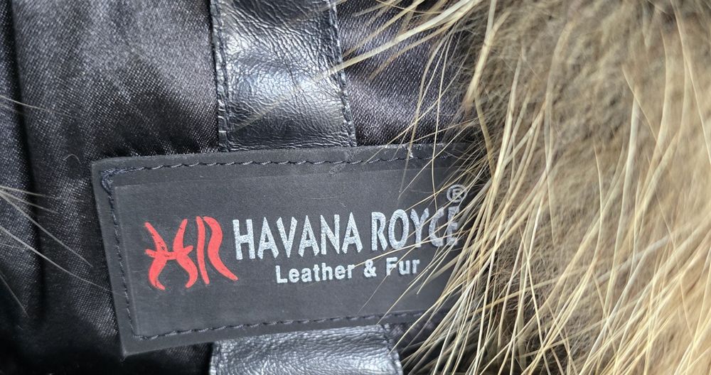 Палто естествена кожа от пони и лисица