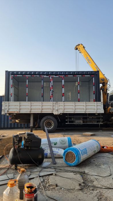 Мобильных домов Контейнер Домик Офис Магазина Сартарошхона Готовы Конс