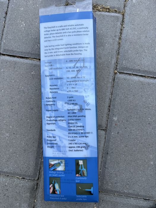 Tester tensiune și continuitate Nieaf-Smitt EazyVolt