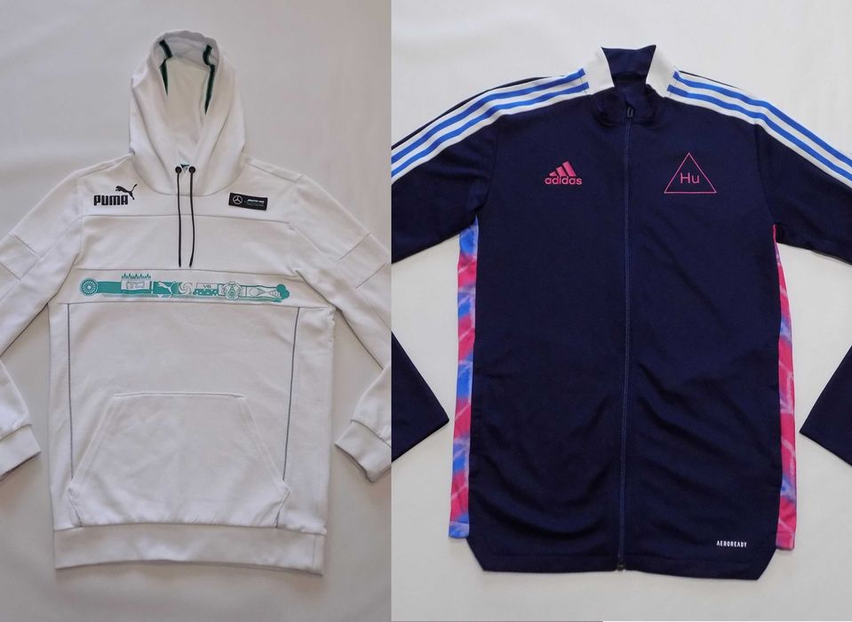 суитчър puma mercedes amg/adidas pharrell williams горнище оригинал S