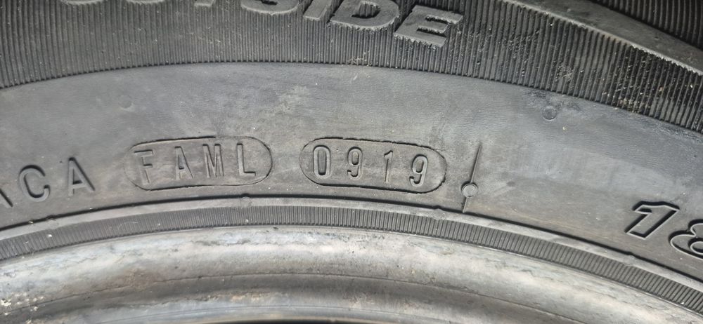 Anvelope 2x185 60 15 nexen dot 19 mm 5