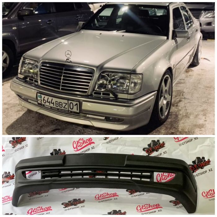 Бампер на мерседес w124 Амг2