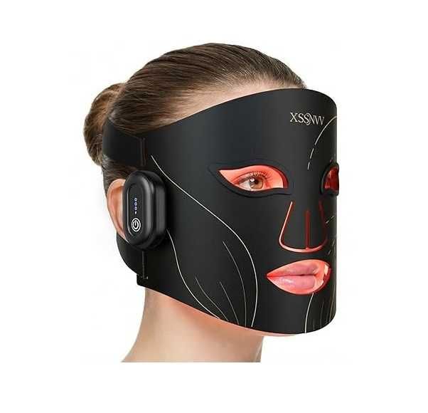 Безжична маска за лице за светлинна терапия с 4 режима за anti-age Led XSSNVV