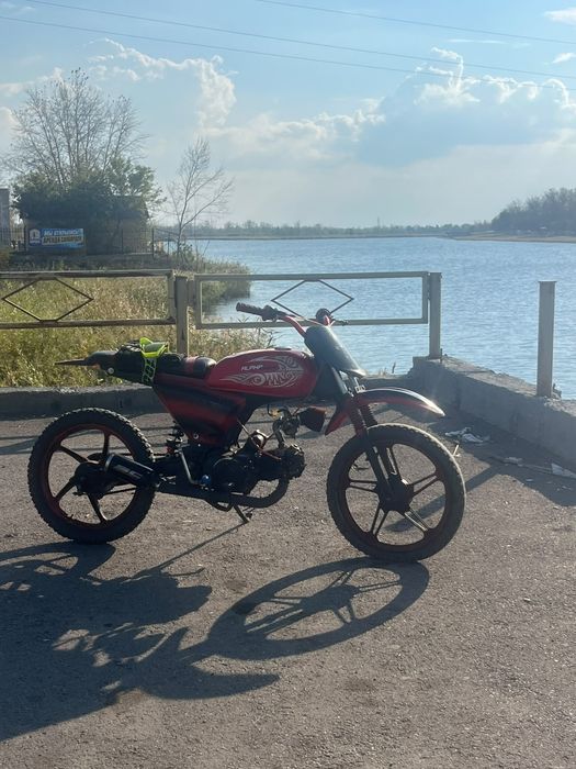 Продам/обмен мотоцикл альфа 125 кросс