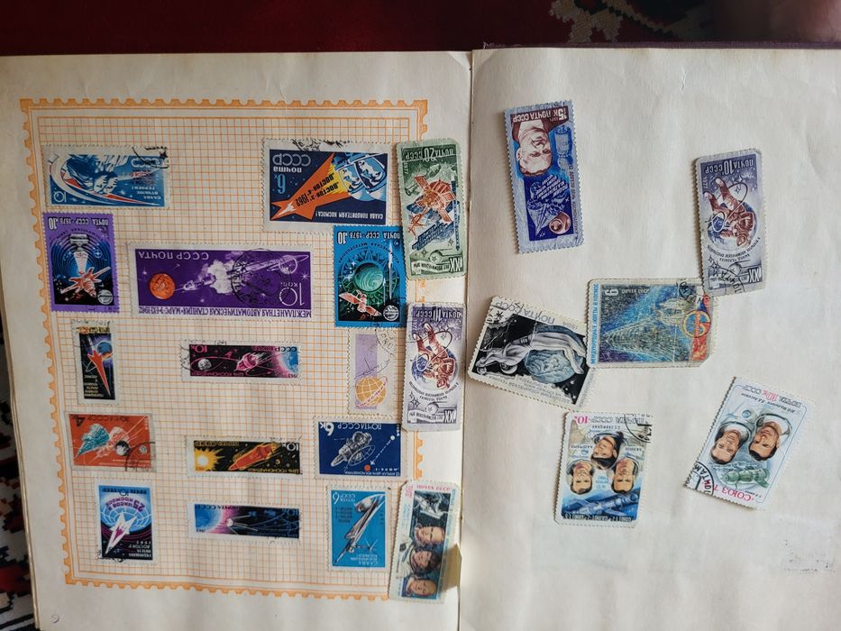 Почтовые марки альбом