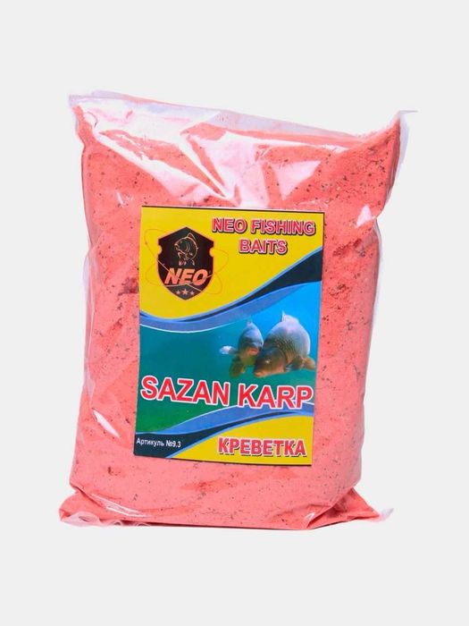 Корм для рыб Сазан Карп – Добавка к Прикормке Neo для Усиления Клёва