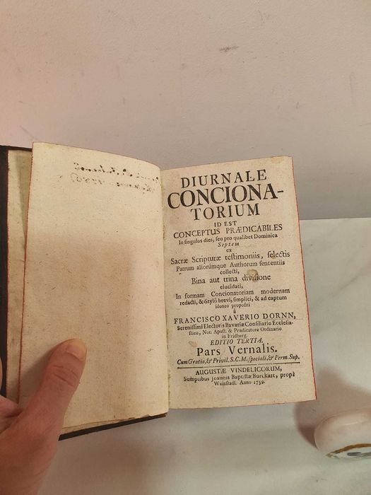 Acatistier/Carte religioasa 1759–PIELE biblioteca lui Timotei Cipariu.