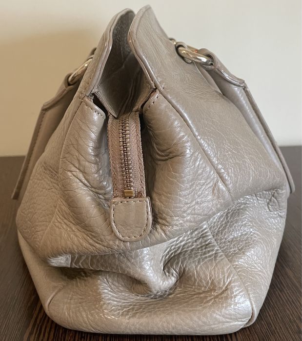 Geanta mare Musette nude/gri