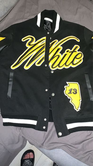 Off white Leather Jacket