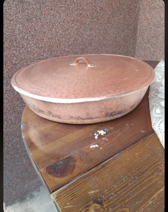 Изработване на медни тигани/тави/котли