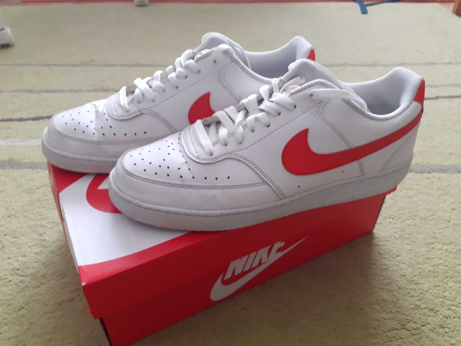 Nike Court Vision Low White and Orange 44.5, Air Max Intrlk Lite 33