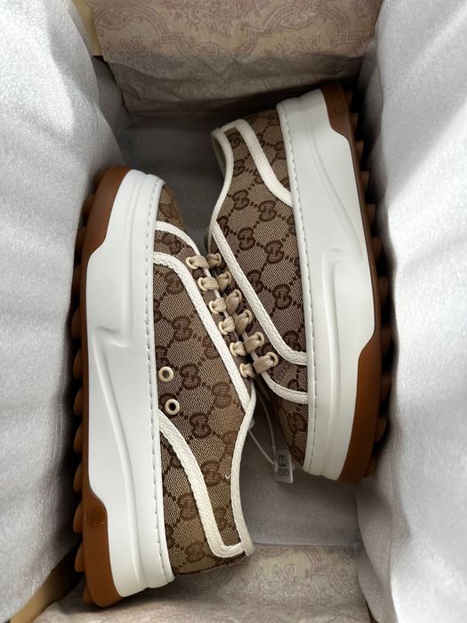 Дамски обувки gucci кафяви