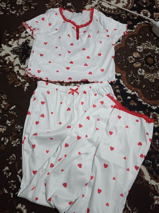 Пижамки с сердечками