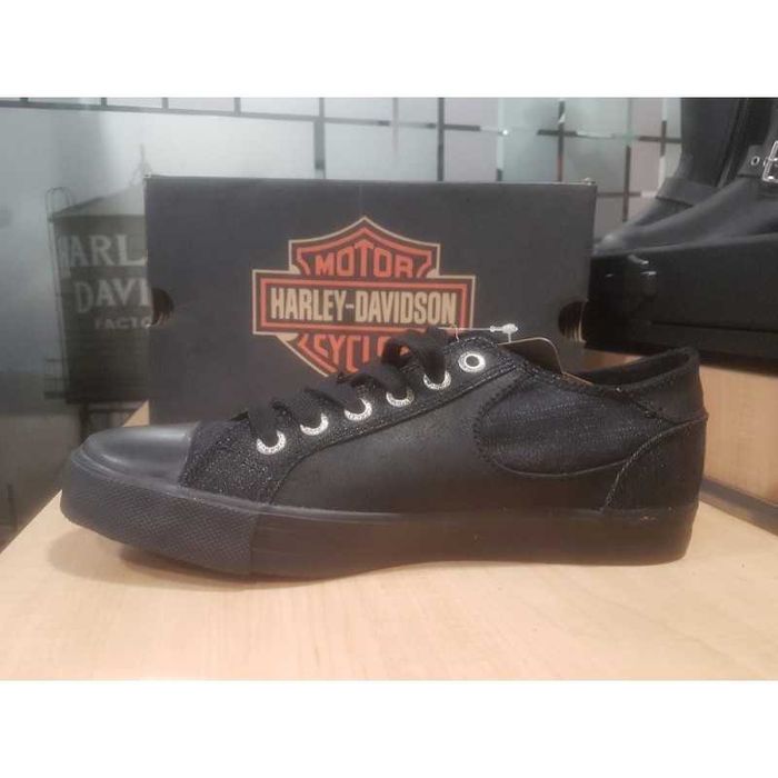 HARLEY DAVIDSON № 35/36 – Дамски обувки BLACK OXFORD нови с кутия