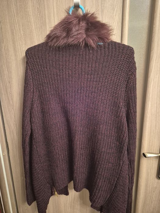 Cardigan elegant cu blanita