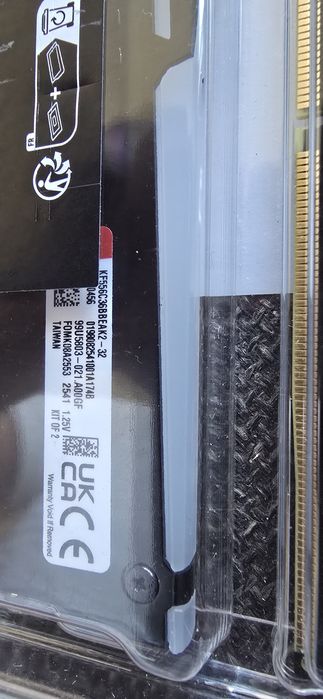 Ram Memorie Kingston FURY Beast RGB Kit 32GB DDR5 5600 Cl36 Garantie