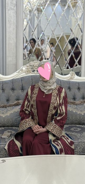 Адрас, койлак, ансамбль, платье из адреса. Keyne adras, milliy,