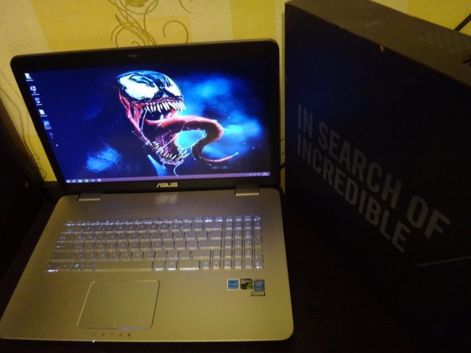 Ноутбук ASUS N751JK - T4168H