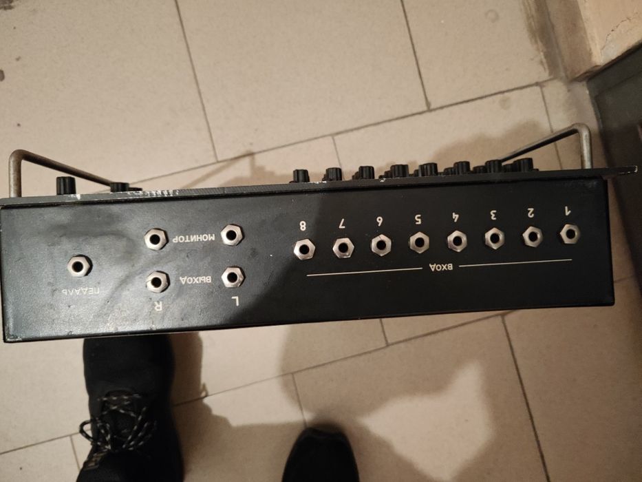 Ретро аудио миксер СССР за реставрация