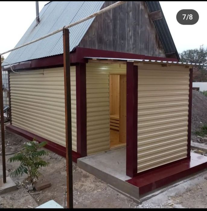 Обшивка Бани Внутри и снаружи