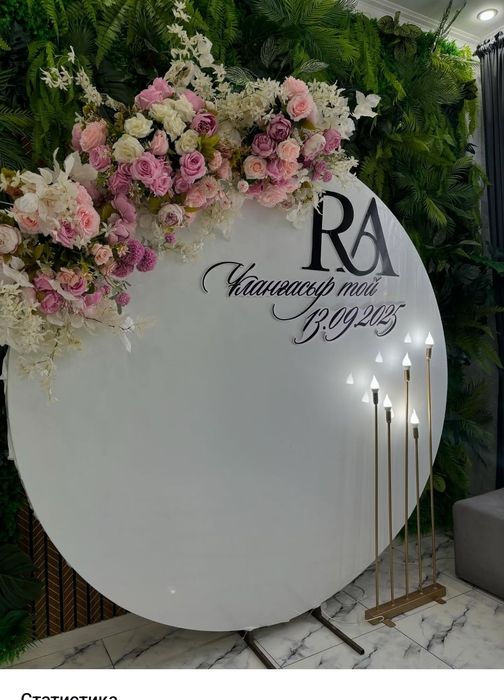 Фотозоны (мольберт, баннер паук)