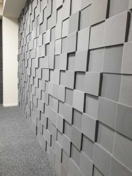 Акустические панели из поролона, Шумоизоляция, Шумоподавление