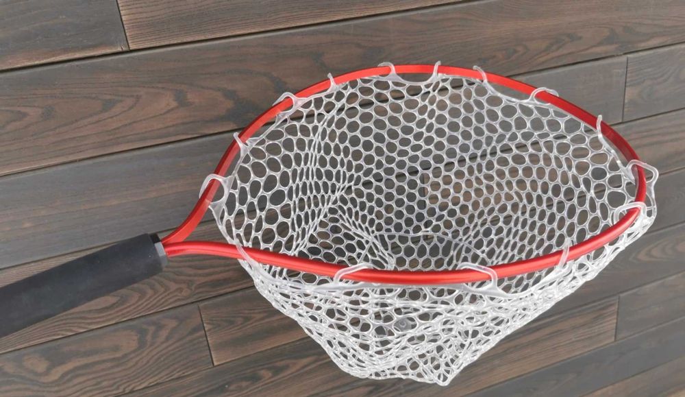 Кеп за мухарски и спининг риболов със силиконова мрежа Osako Pro Trout