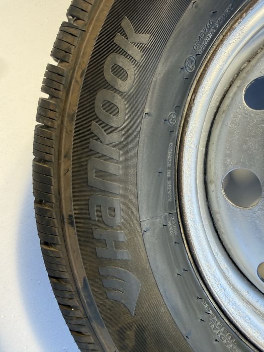 Janta Peugeot Boxer an 2008 cu anvelopa Hankoock 225/70 R15C
