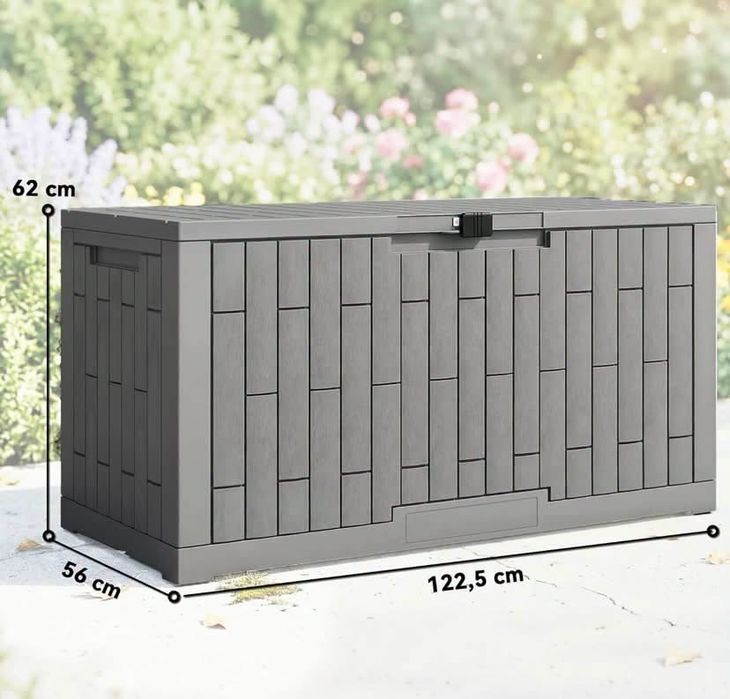Градински сандък Outsunny 379 L