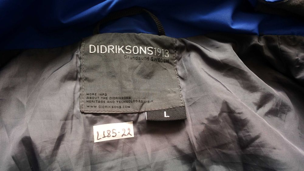DIDRIKSONS CASCADE USX Jacket Waterbroof Breathable размер L яке водонепромокаемо дишащо - 296