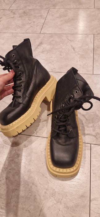 Ghete femei NOI din piele marimea 38