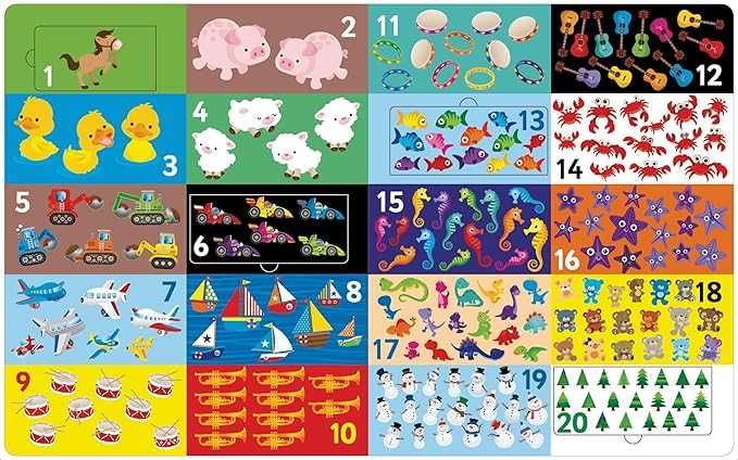 123 Numbers english book for kids