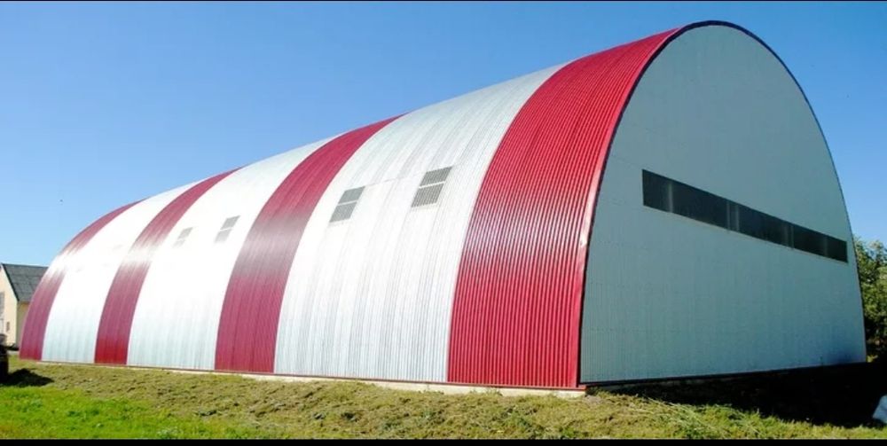 Строительство ангаров в Астана