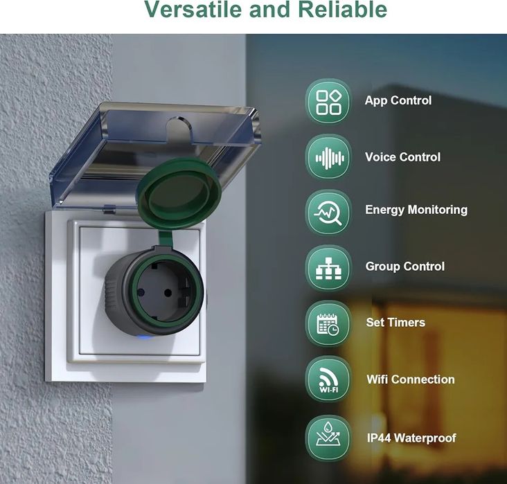 Set 4 prize inteligente/smart de exteriorEIGHTREE IP44 Waterproof