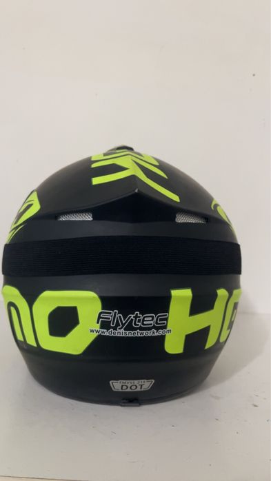 Casca moto cros purtata doar cu cagulă