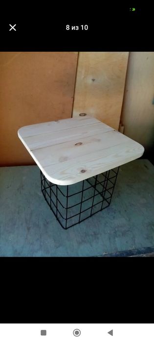 Маленькие лофт- столики